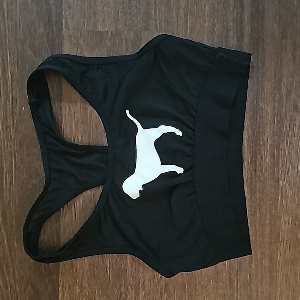 Pink Sports Bra sz M!